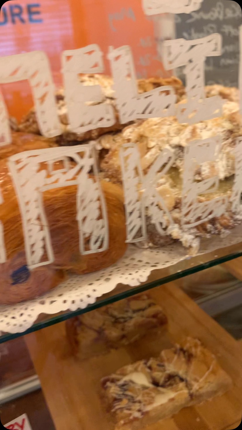 Fresh pastries at Blend Coffee